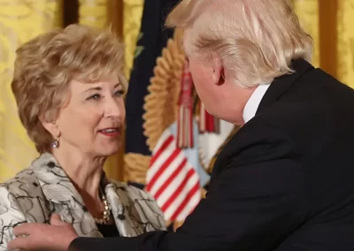 Trump names Linda McMahon for education secretary