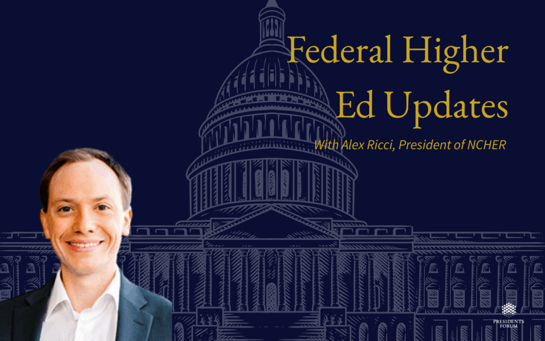 Federal Higher Education Update